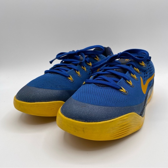 Nike Kobe Bryant 9 IX Gym Blue University Gold Sneakers  -  Size:  5.5Y - Picture 7 of 14